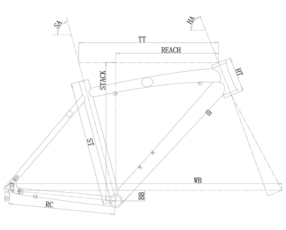 Carraro Bisiklet Ölçüler