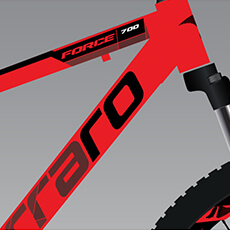 Mat Kırmızı Siyah Beyaz